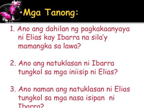 mga tanong tungkol sa noli me tangere|Mga tanong at sagot sa bawat kabanata ng noli me tangere .